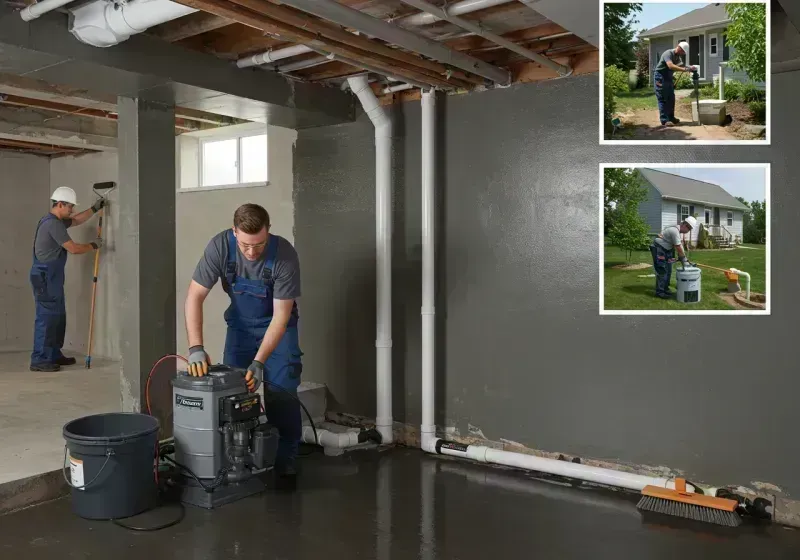 Basement Waterproofing and Flood Prevention process in Marshfield, MO